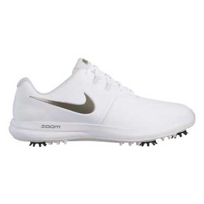 Nike Unisex Air Zoom Victory Tour Golf Shoes 2155044-Black/White/Metallic Platinum Size 12 W, black/white/metallic platinum