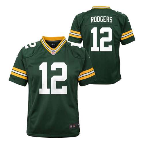 Green Bay Packers #12 Aaron Rodgers Custom Stitched Jersey - AME Sports