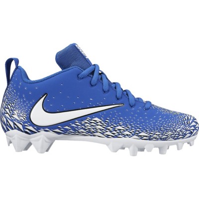 blue football cleats youth