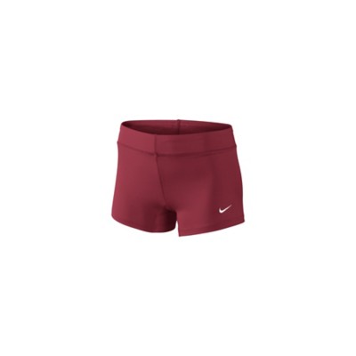 red nike volleyball shorts