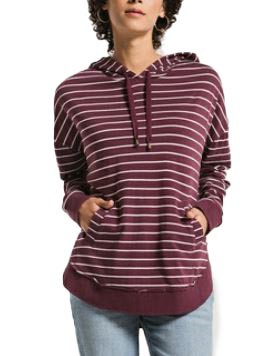 z supply striped hoodie
