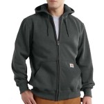 Men's Carhartt Paxton Rain Defender Full Zip Hoodie - Thumbnail 1 of 2