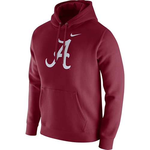 nike Collection Alabama Crimson Tide Logo Club Fleece Hoodie