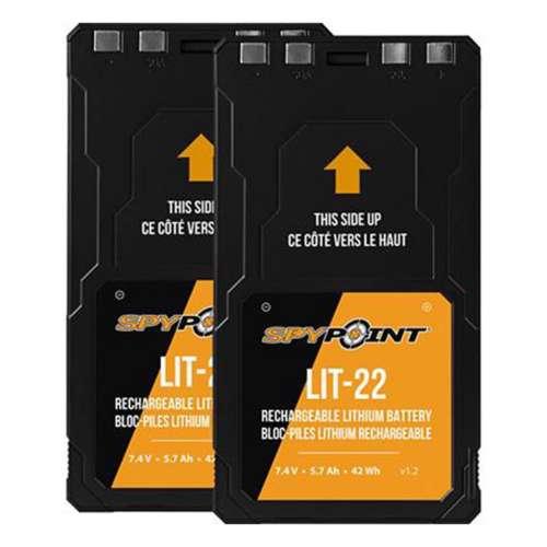 Spypoint LIT 22 Lithium Battery Twin Pack