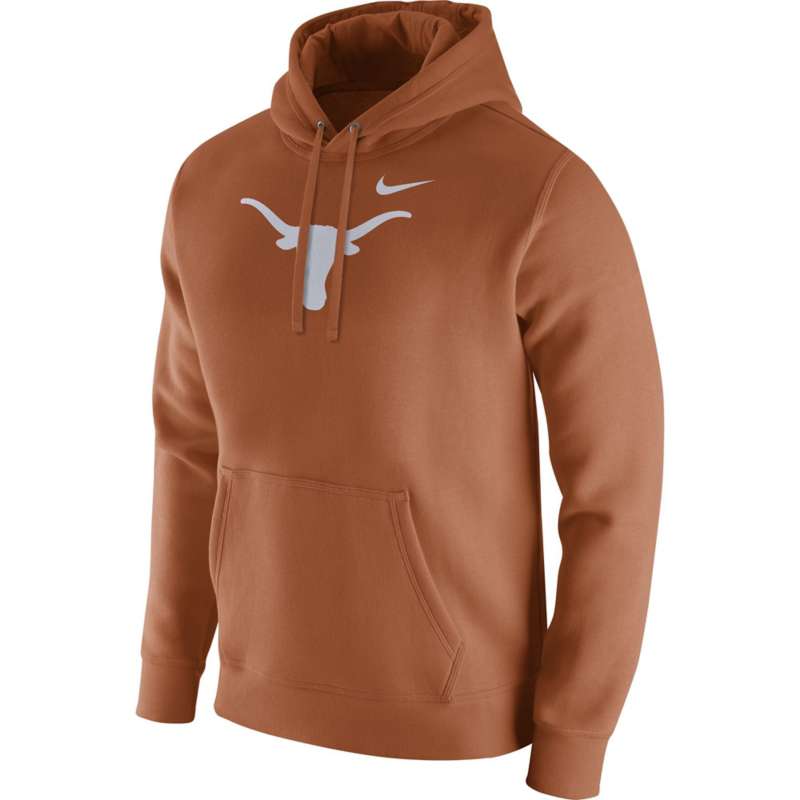 Nike Texas Longhorns Logo Club Fleece Hoodie