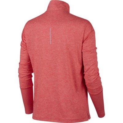 red nike half zip women's