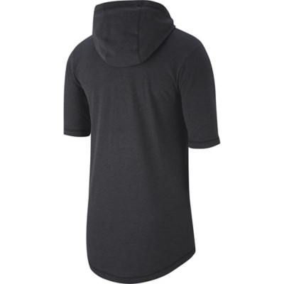 short sleeve dri fit hoodie