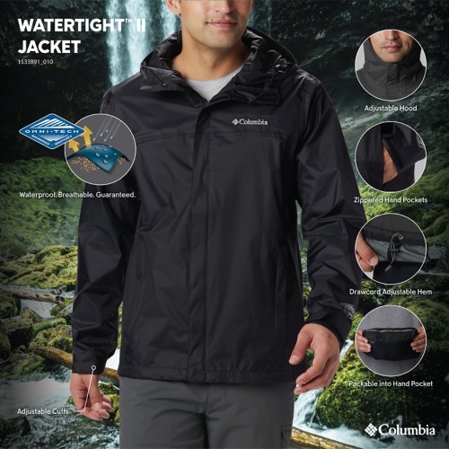 Columbia men's omni tech rain jacket online