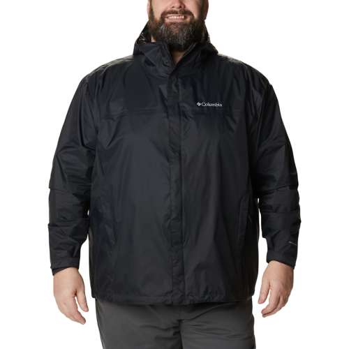 Black columbia hot sale rain jacket