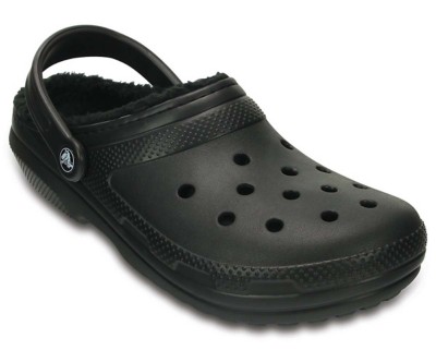 mens fuzzy crocs