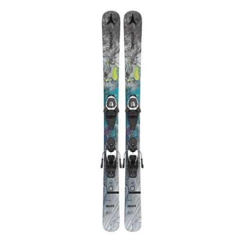 Kids' Atomic Bent Jr Skis with L6 GW Bindings