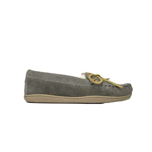 Women's sheepskin best sale hardsole moc