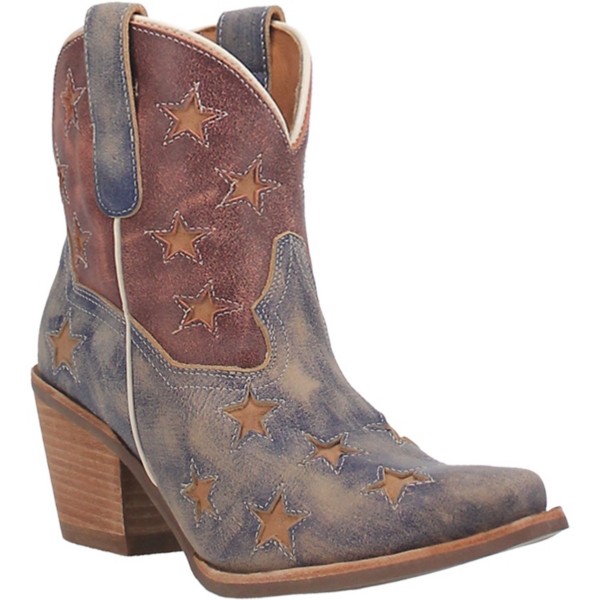 Women’s Dingo Liberty Western Boots 10 Blue