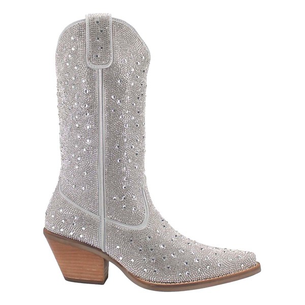 Women’s Dingo Dollar Western Boots 8.5 Silver