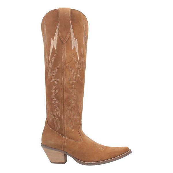 Women’s Dingo Thunder Road Western Boots 10 Camel