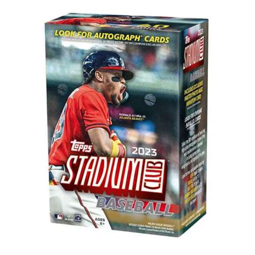 2023 Topps Stadium Club Baseball Trading Cards Blaster Box