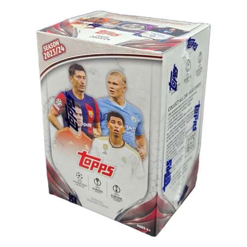 2023-24 Topps UEFA Soccer Trading Cards Blaster Box