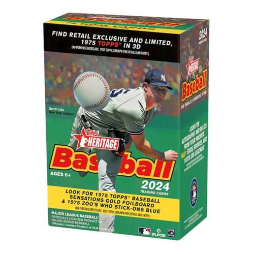 Topps 2024 Heritage Baseball Trading Cards Value Box