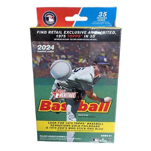 Topps 2024 Heritage Baseball Trading Cards Hanger Box