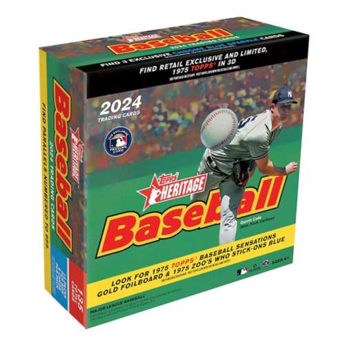 Topps 2024 Heritage Baseball Trading Cards Monster Box