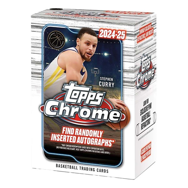 2024-25 Topps Chrome NBA Value Box