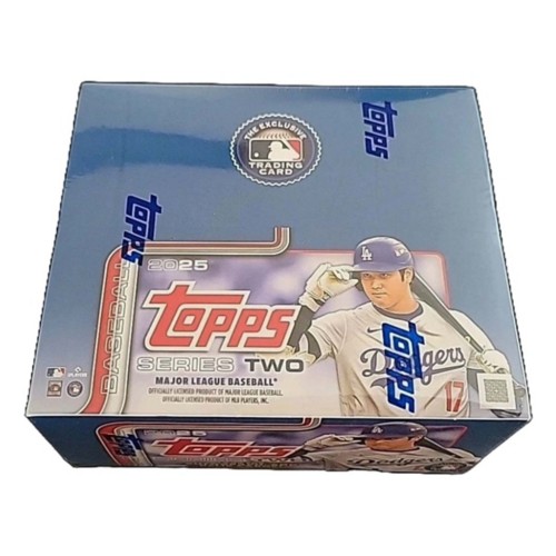 2025 Topps Series 2 Baseball Retail Display Box