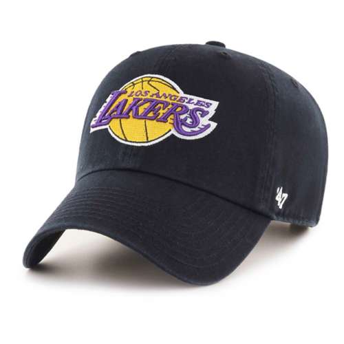 47 Brand Los Angeles Lakers Clean Up Hat Adjustable Hat