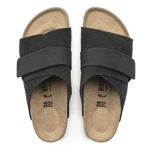 Men's BIRKENSTOCK Kyoto Suede Leather Slide Sandals