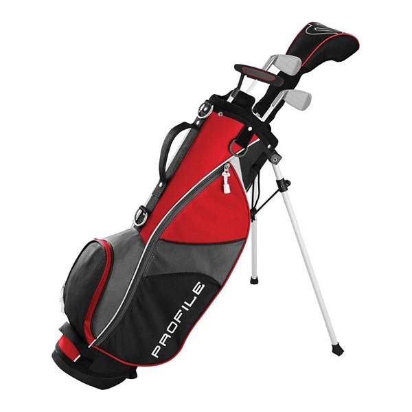 Kids' Wilson Profile JGI Red Complete Golf Set