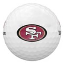 Wilson San Francisco 49ers Duo Soft+ Golf Balls