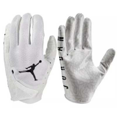 New XL Air Jordan Batting Gloves WhiteRed