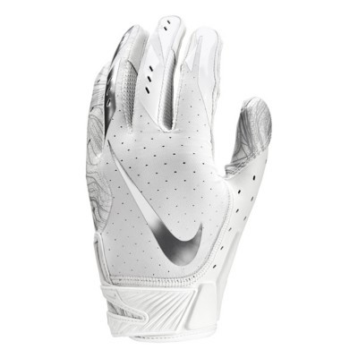 black and white nike football gloves