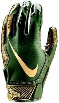 green nike football gloves