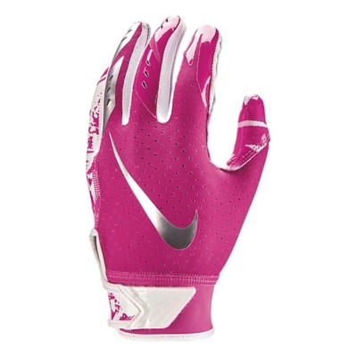 pink youth football gloves