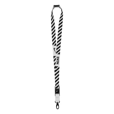 white nike lanyard