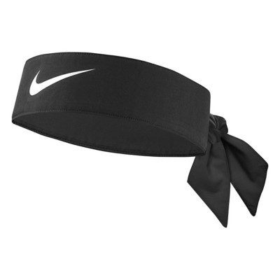 black nike tie headband