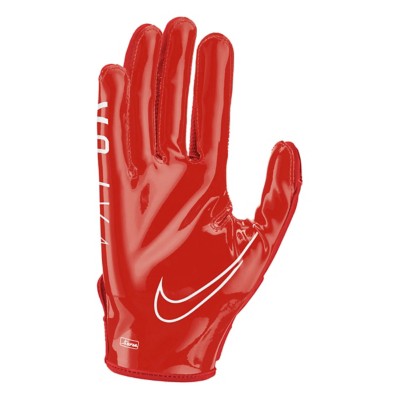 red and white nike football gloves