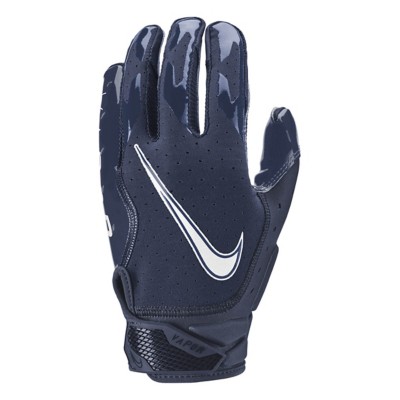 navy blue nike football gloves