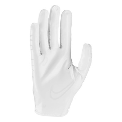 all white nike football gloves