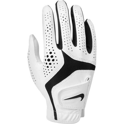 Men's nike white Dura Feel 10 Golf Glove