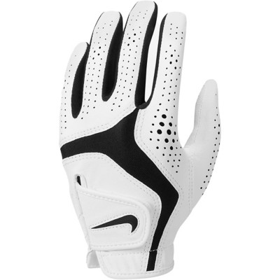 Women's nike white Dura Feel 10 Golf Glove