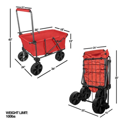 Z Company Folding Wagon with XL Wheels | SCHEELS.com
