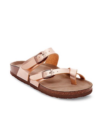 madden girl rose gold sandals