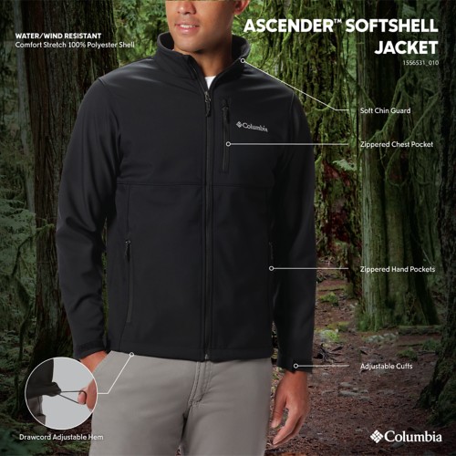 Columbia Men s Ascender Softshell Jacket