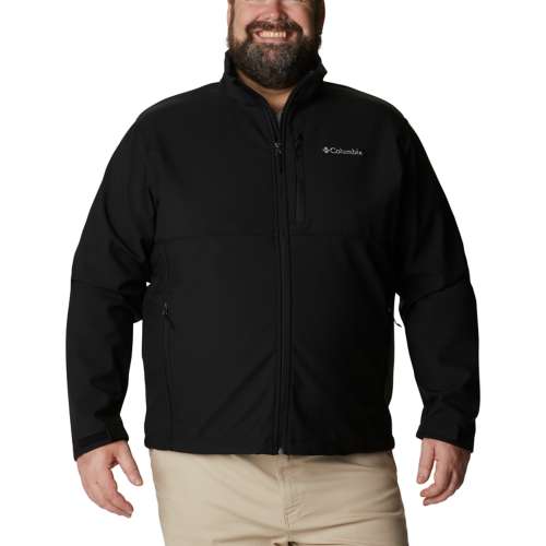 Columbia Men's XL Collared Soft Shell Fleece-Lined Winter Jacket Coat Zip  Front