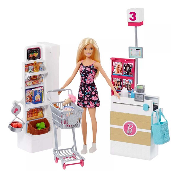 Barbie Supermarket Playset