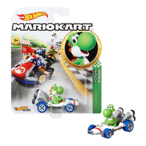 Hot Wheels Mario Kart Replica Die-Cast Vehicle (Styles May