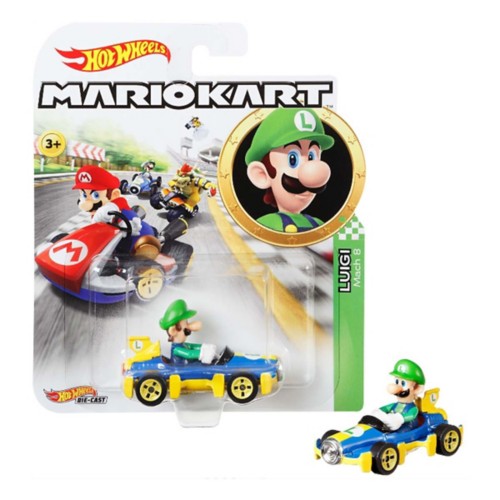 マリル Hot Wheels Mario Kart Replica Die-Cast Vehicle (Styles May
