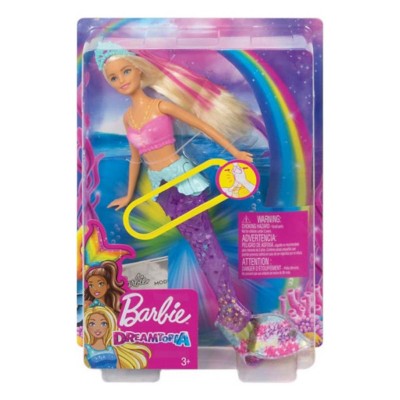 barbie dreamtopia color magic mermaid doll