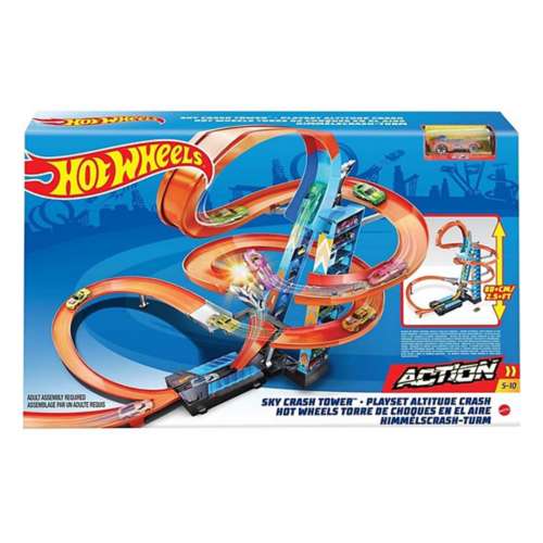 Hot Wheels Sky Crash Tower Track Set